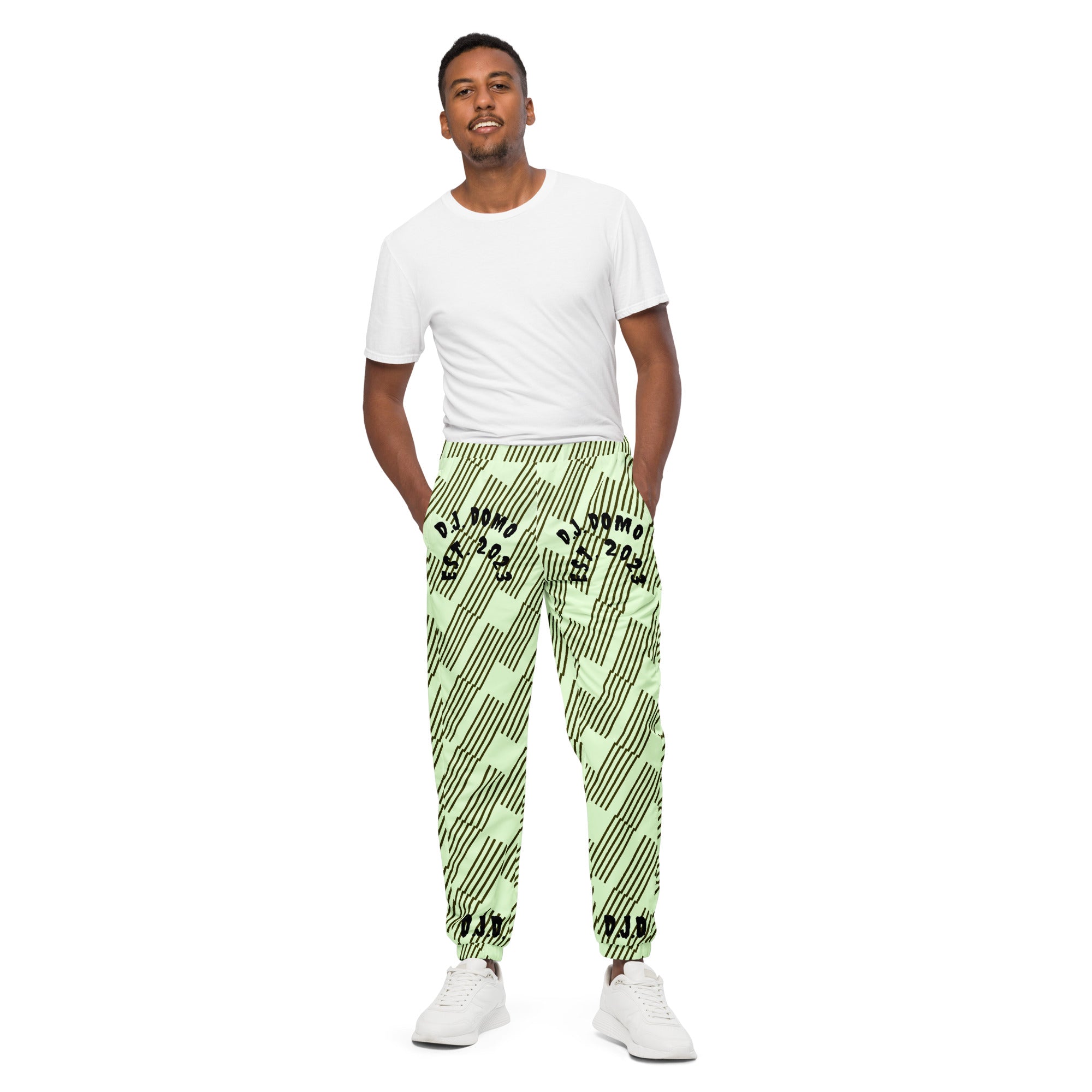 "In The Zone" Unisex Track Pants Green