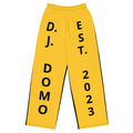 D.J. Domo "Est" Unisex 2 Tone Wide-Leg Pants Gold/Black