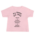 D.J. Domo "Produce Greatness" Baby Jersey Short Sleeve Tee Multi Color/Black