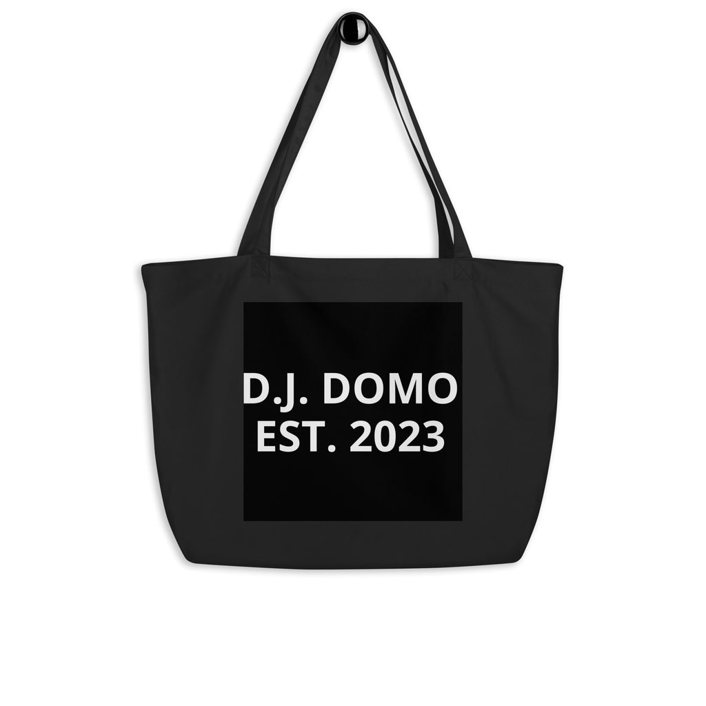 "PG" Large Tote Bag Black/White