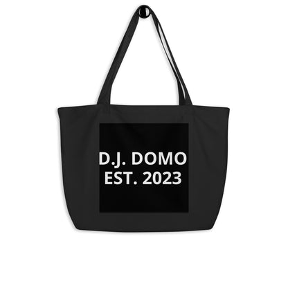 D.J. Domo "PG" Large Tote Bag Black/White
