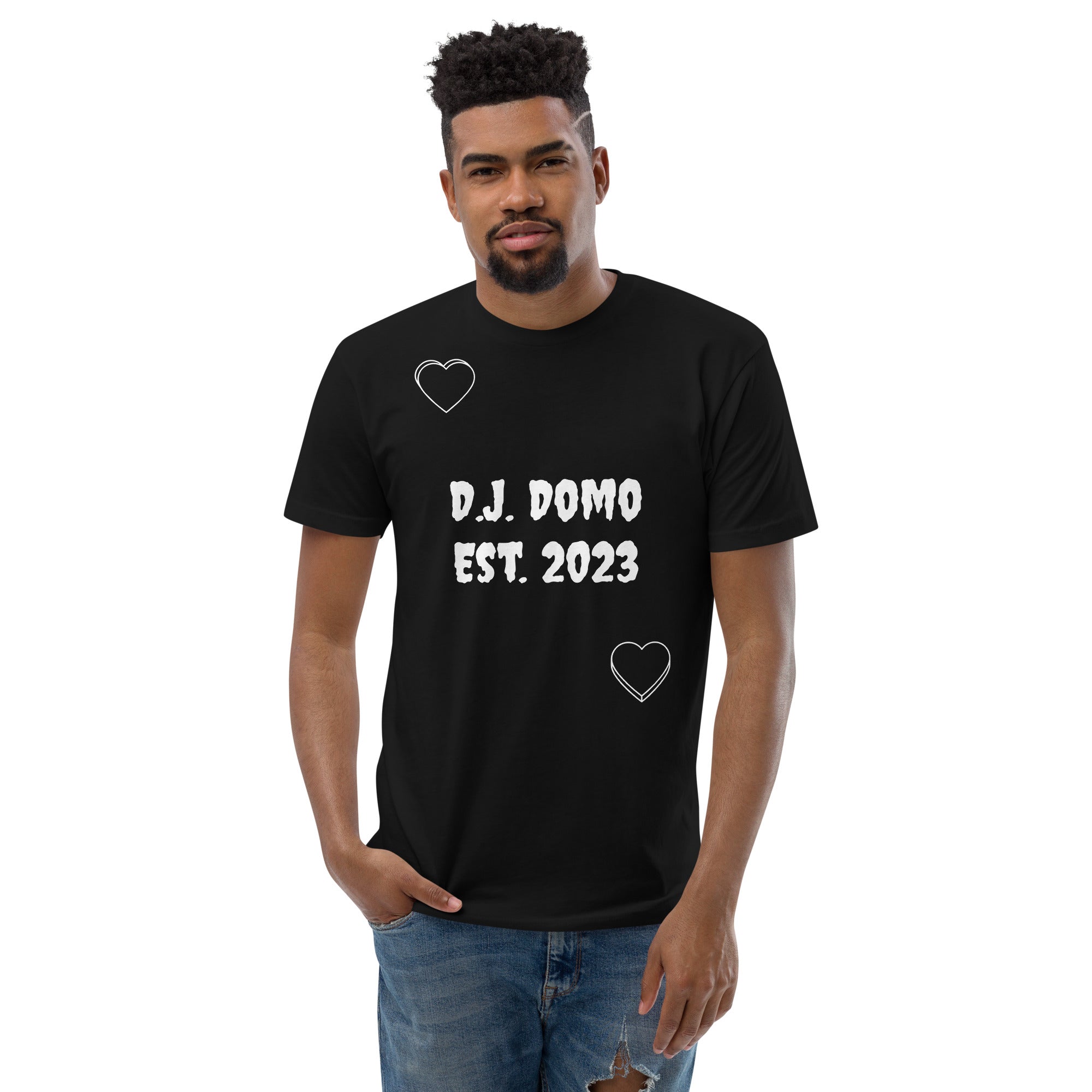 "Love Language" Men's Short Sleeve T-shirt Multi Color/White