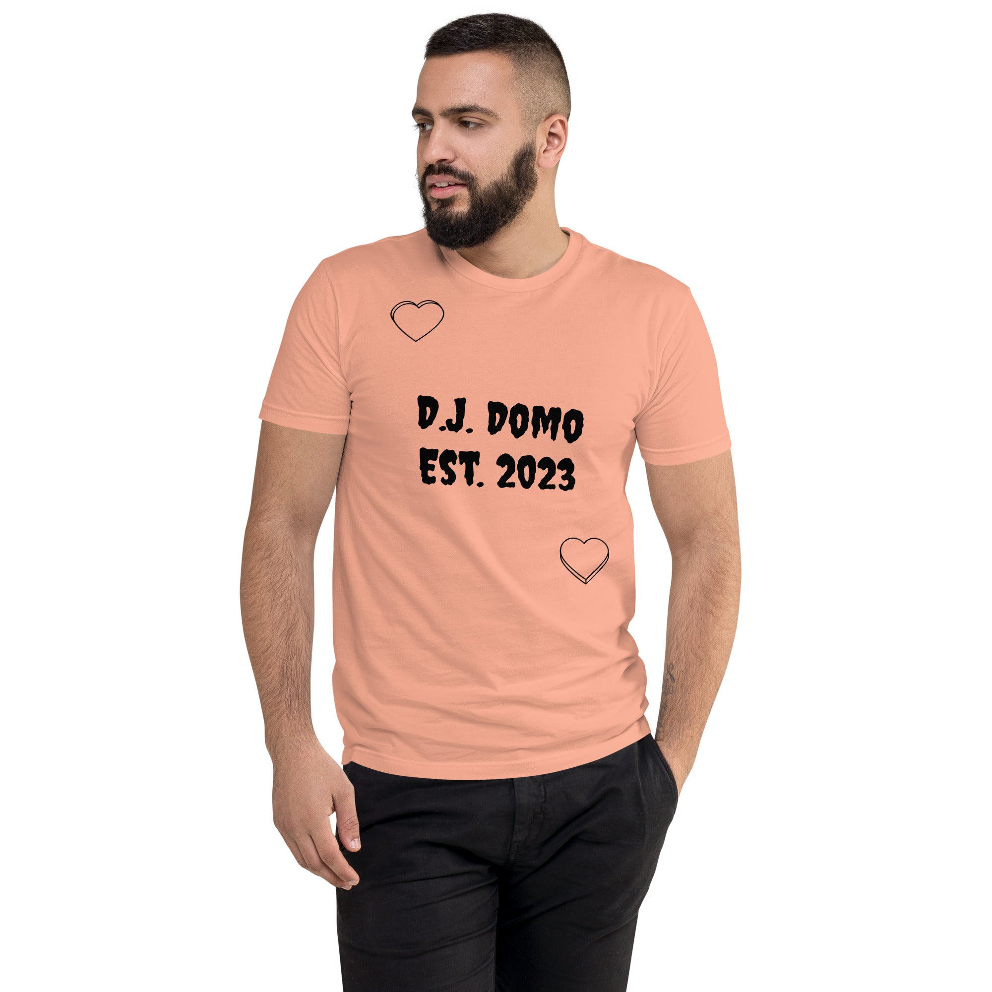 "Love Language" Men's Short Sleeve T-shirt Multi Color/Black