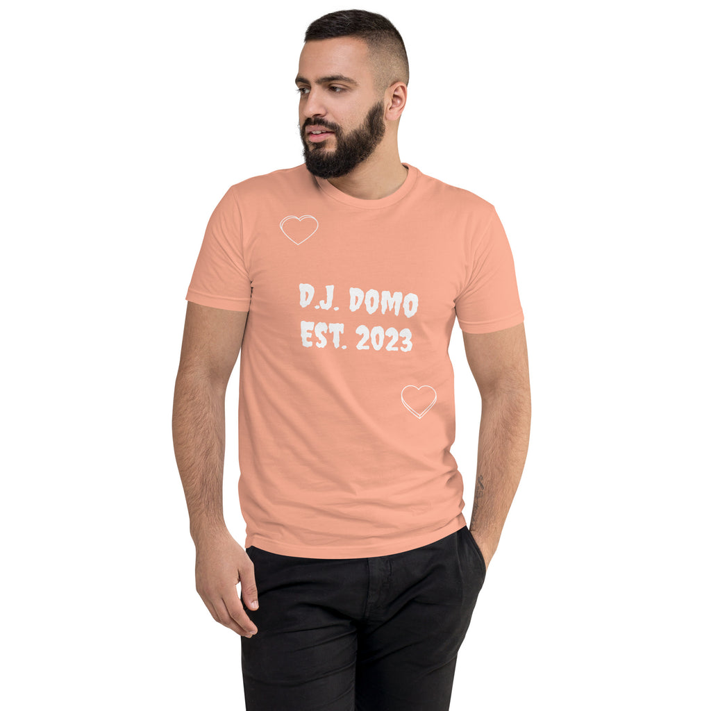 "Love Language" Men's Short Sleeve T-shirt Multi Color/White