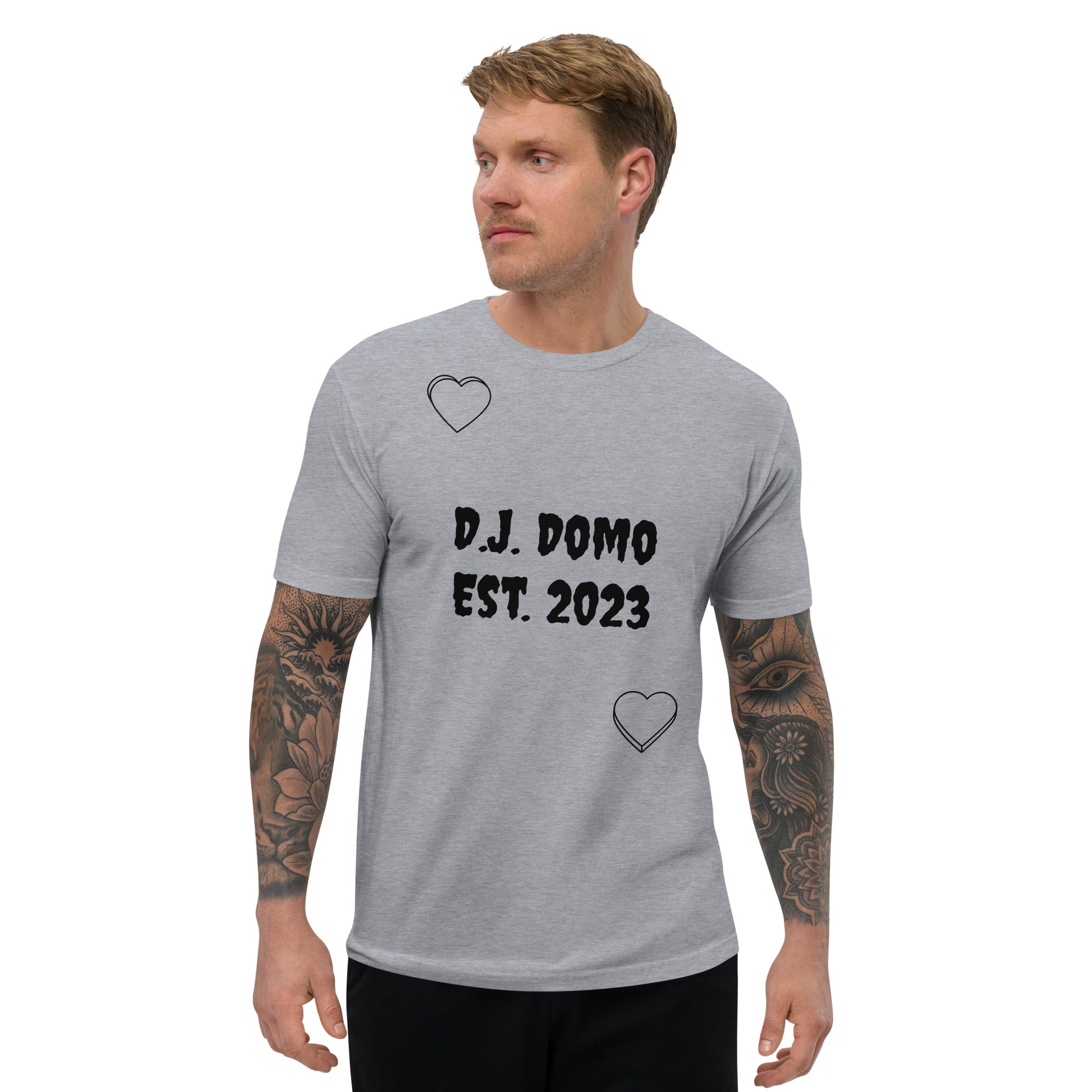 "Love Language" Men's Short Sleeve T-shirt Multi Color/Black