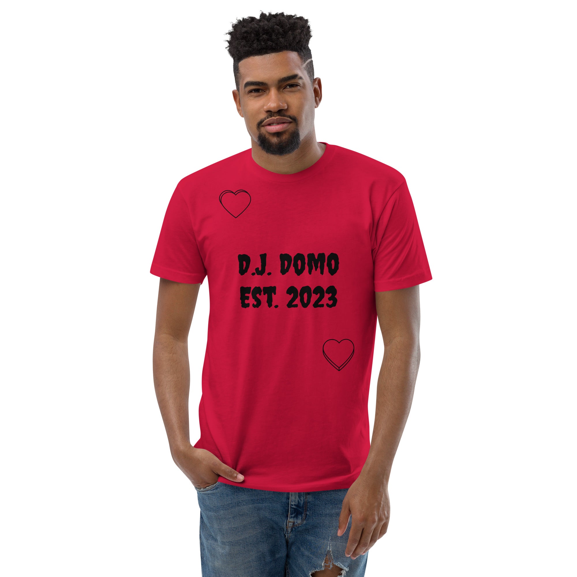 "Love Language" Men's Short Sleeve T-shirt Multi Color/Black