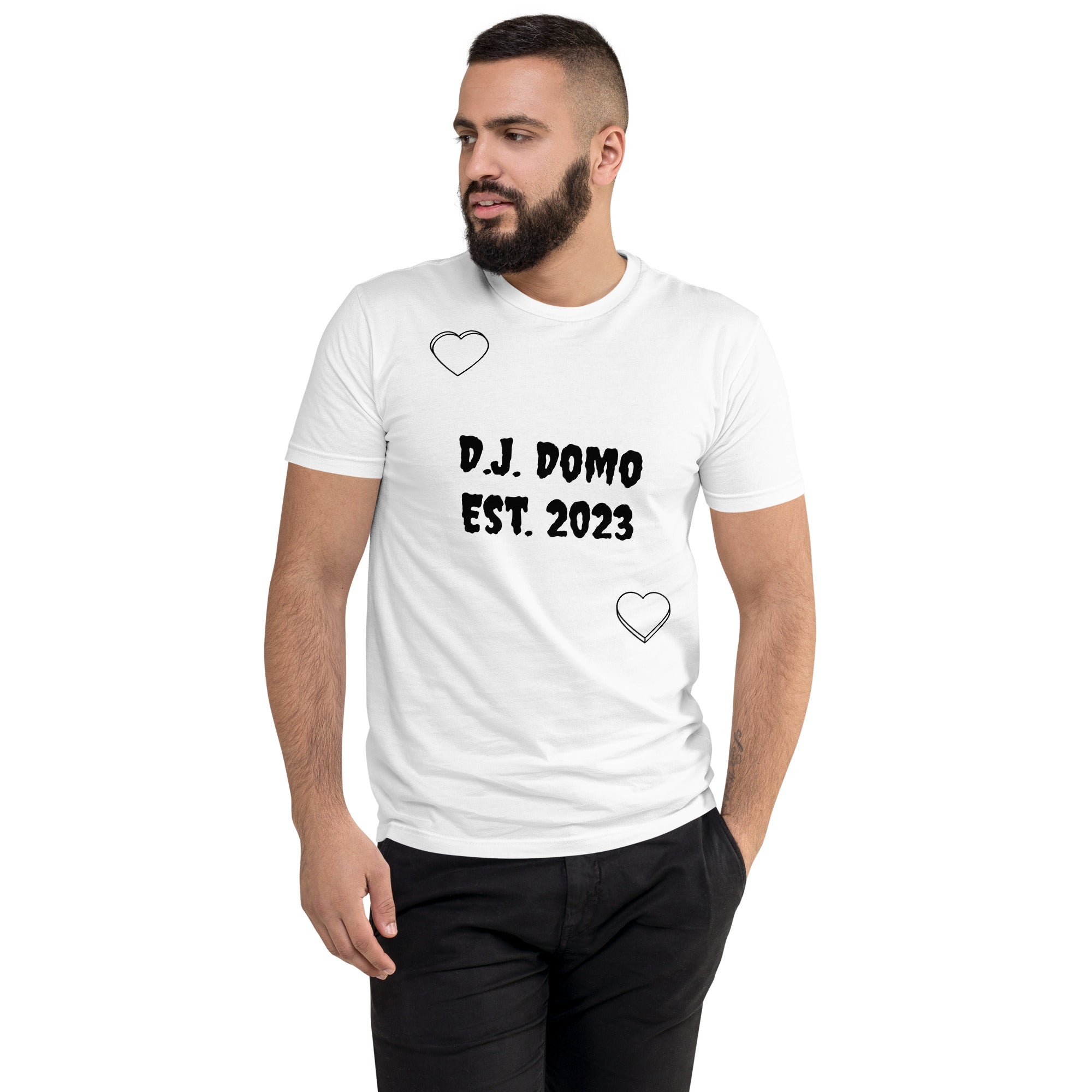 "Love Language" Men's Short Sleeve T-shirt Multi Color/Black