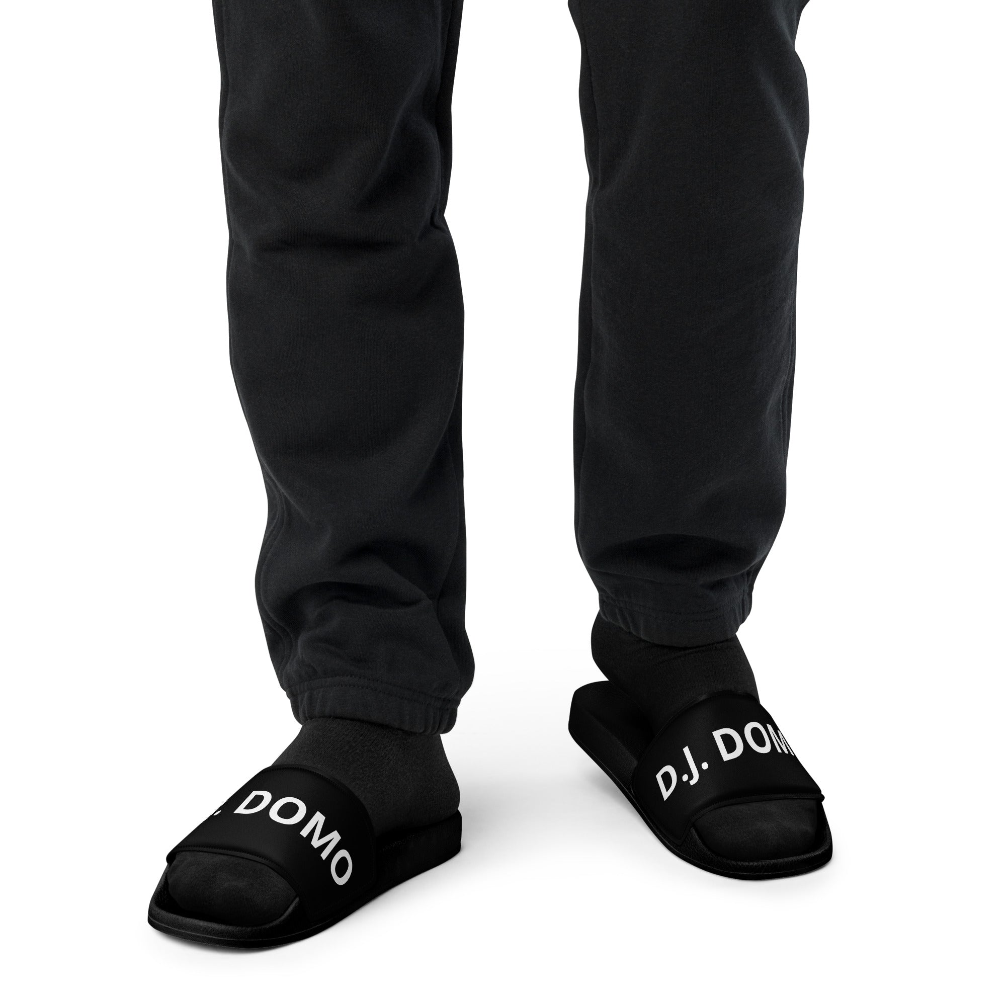 "Classic" Men Slides Black/Black or White Bottoms