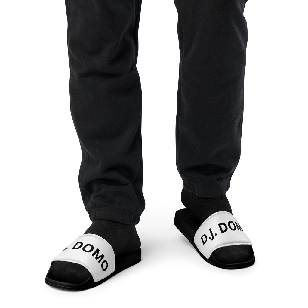 "Classic" Men Slides White/White or Black Bottoms