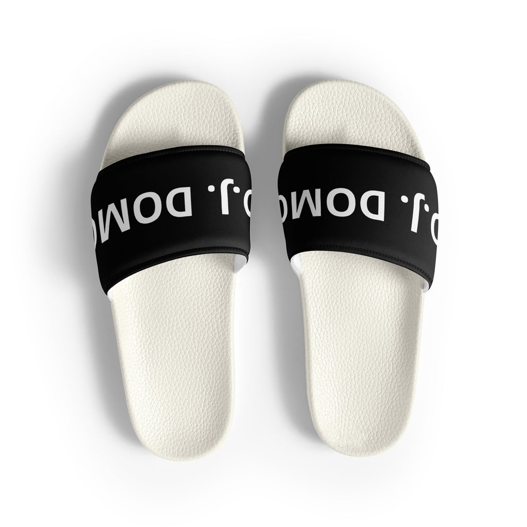 "Classic" Men Slides Black/Black or White Bottoms