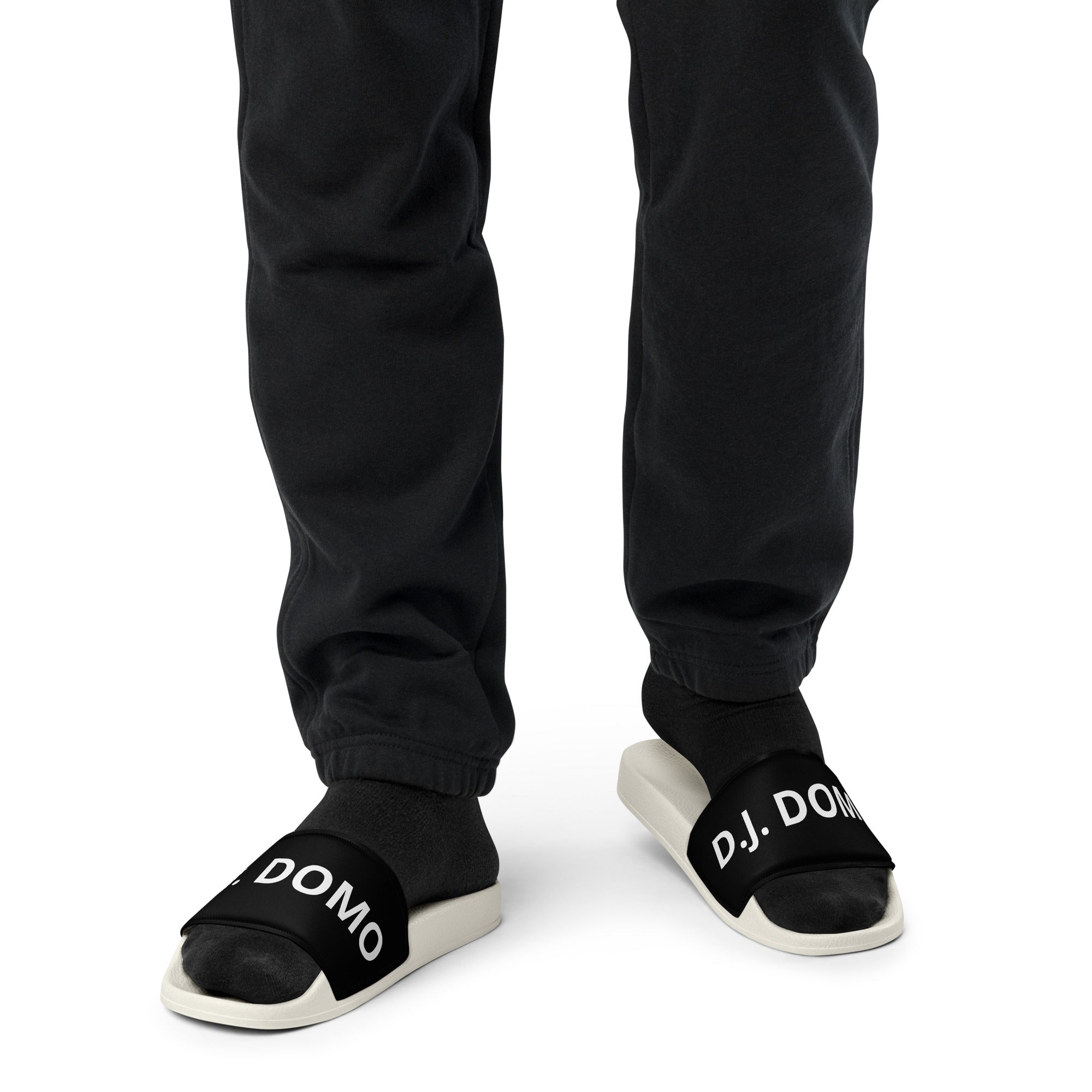 "Classic" Men Slides Black/Black or White Bottoms