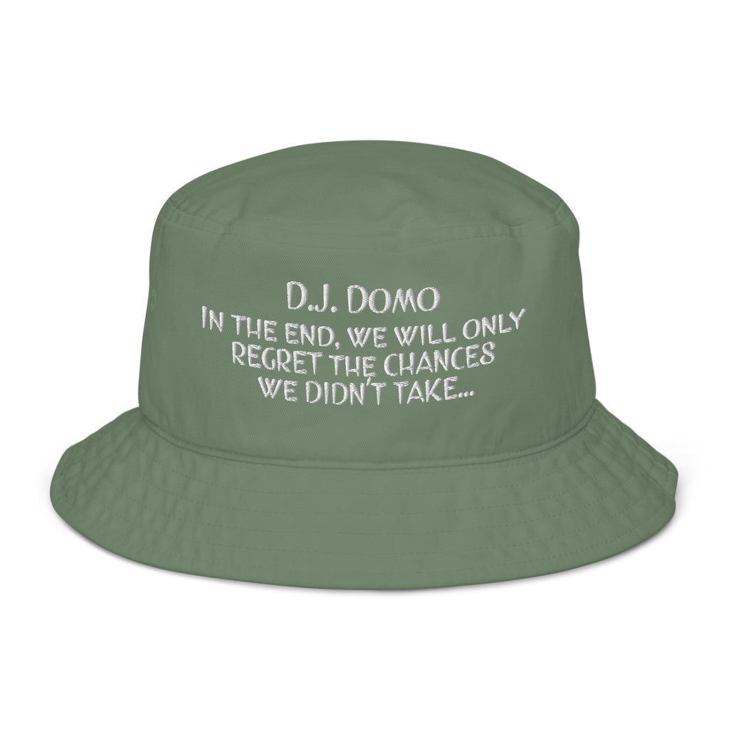 "REGRET" Bucket Hat Multi Colors/White