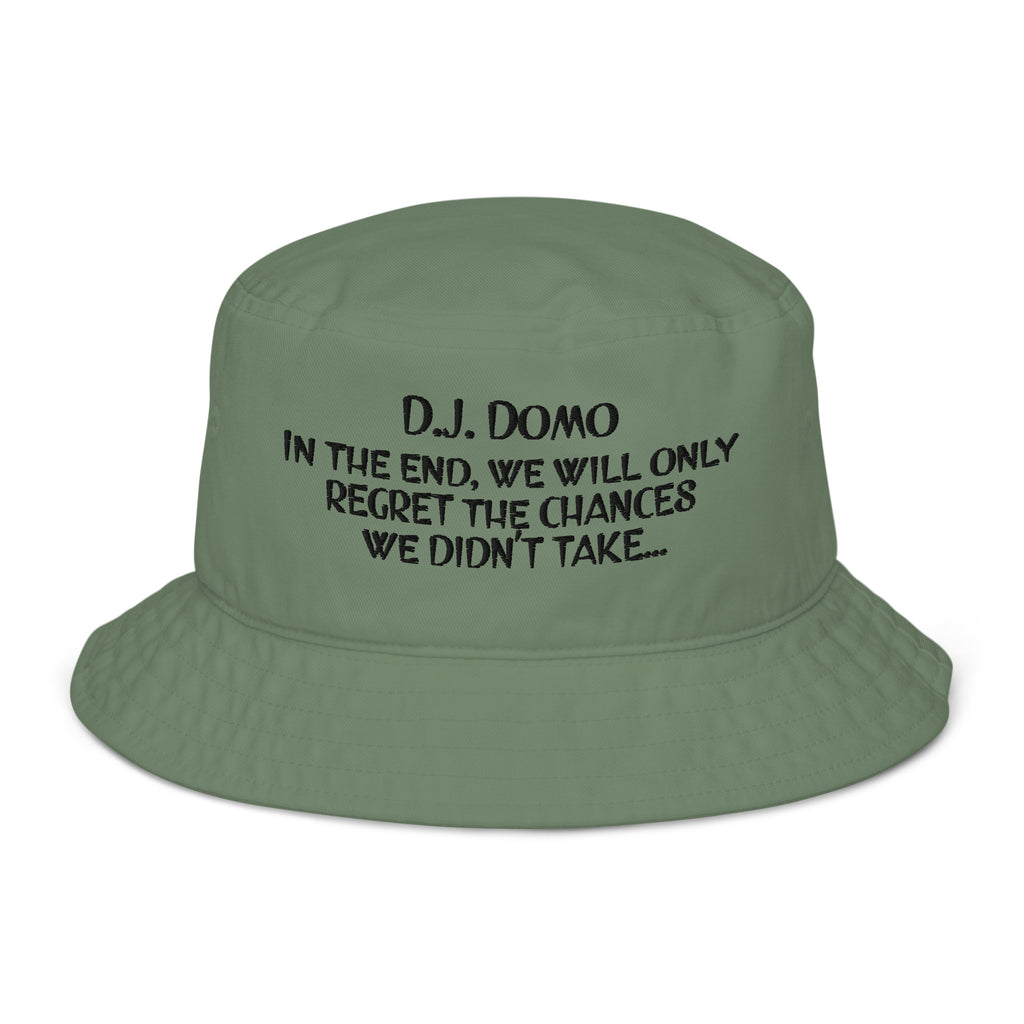 "REGRET" Bucket Hat Multi Colors/Black