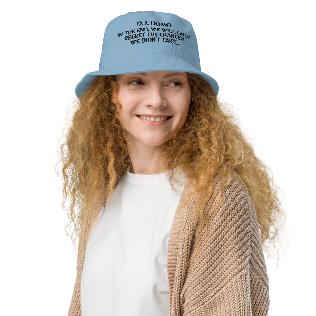 "REGRET" Bucket Hat Multi Colors/Black