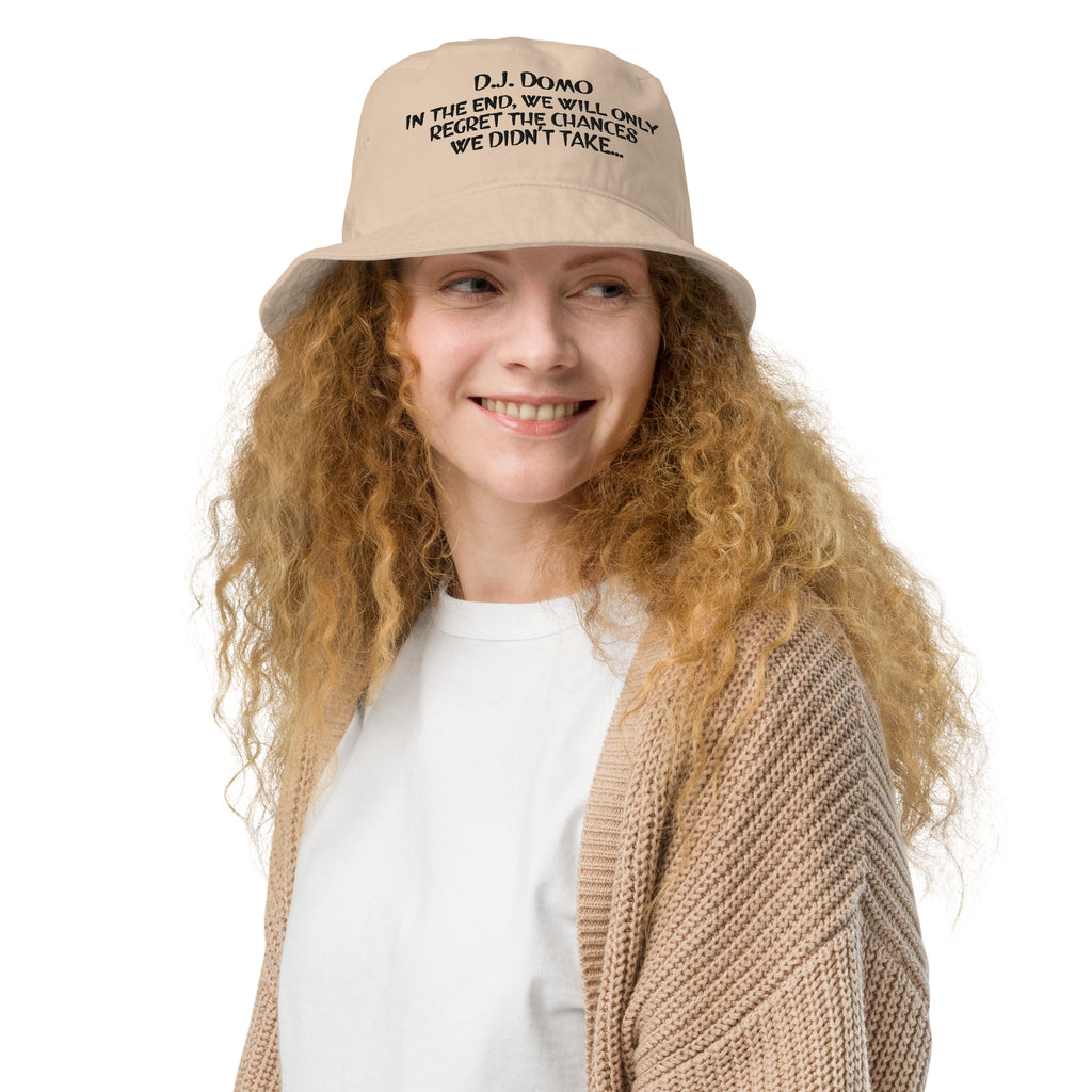 "REGRET" Bucket Hat Multi Colors/Black