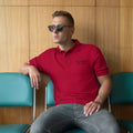 "Est" Men's Premium Polo Multi Color/Black