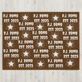 Throw Blanket Brown/White