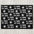 Throw Blanket Black/White