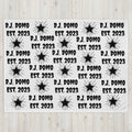 Throw Blanket White/Black