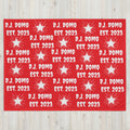 Throw Blanket Red/White