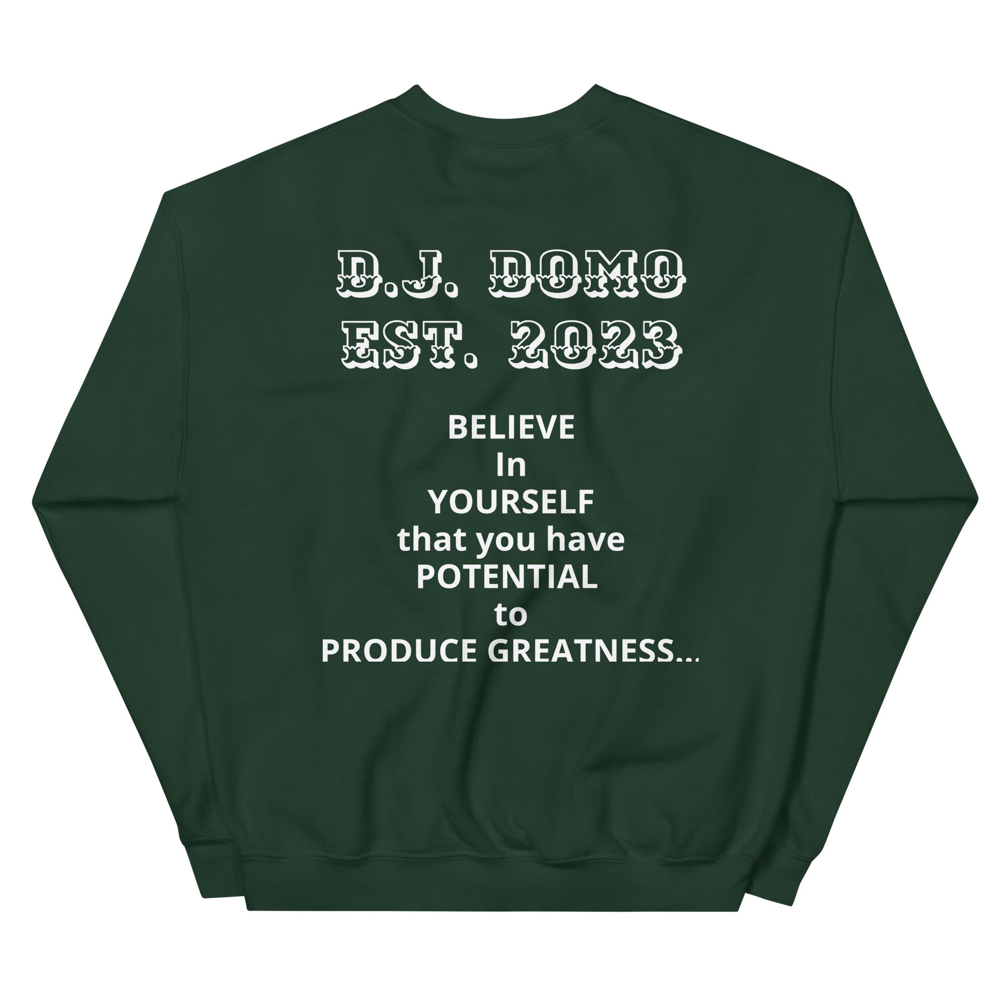 "Melting Basketball" Unisex Sweatshirts White