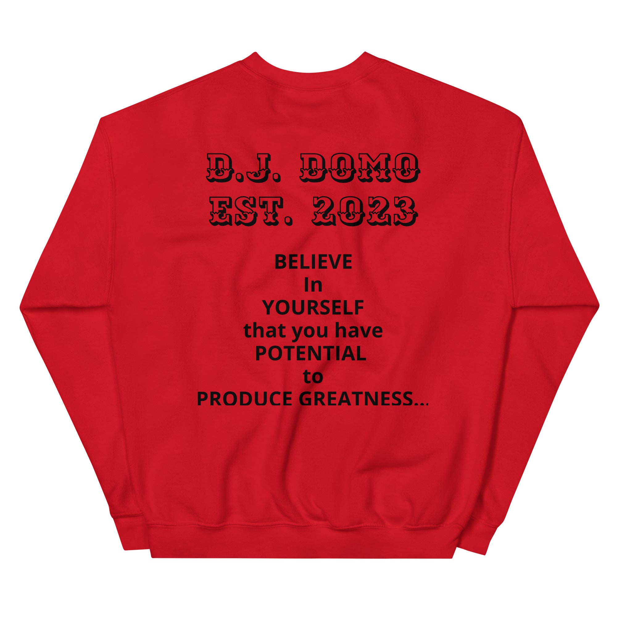 "Melting Basketball" Unisex Sweatshirts Black