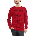 D.J. Domo "Love or Survival" Unisex Long Sleeve Tee Multi Color/Black