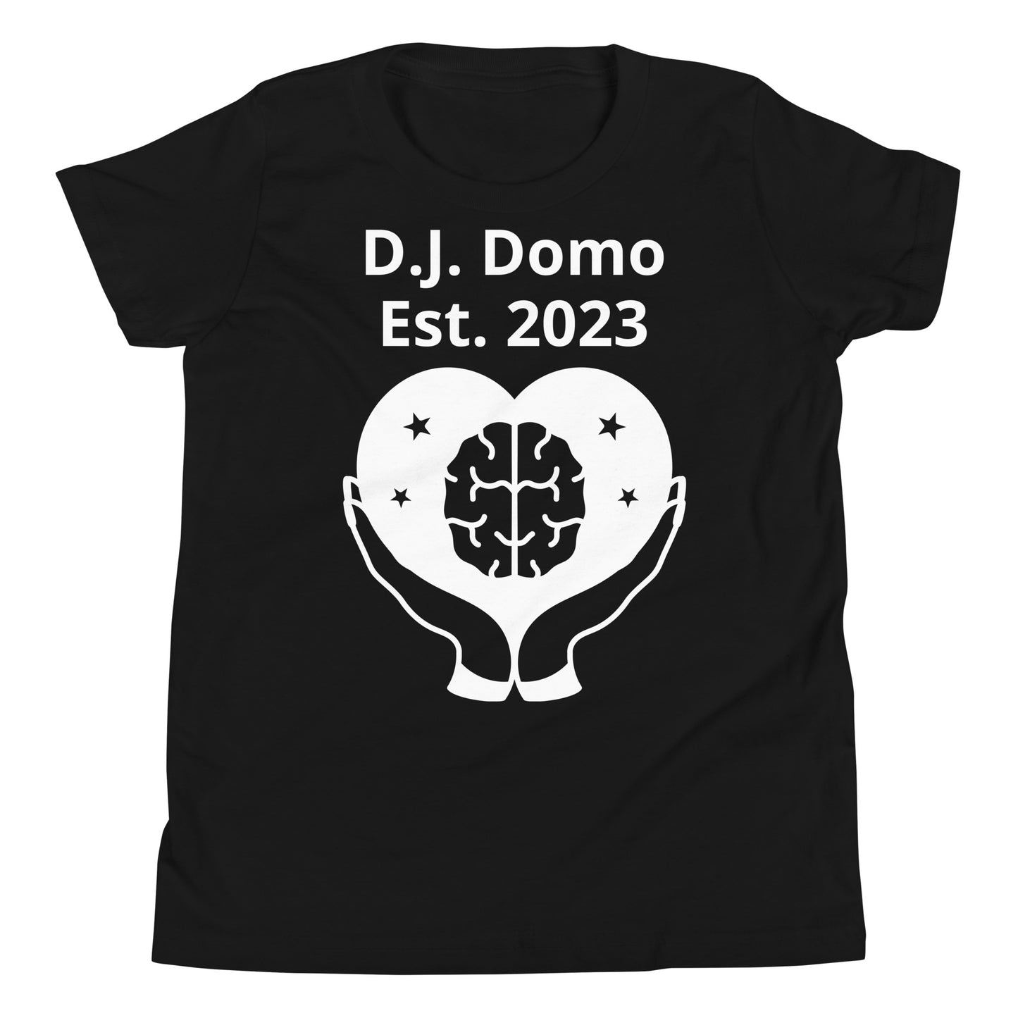 D.J. Domo "Priorities" Youth Unisex Short Sleeve T-Shirts Multi Colors/White